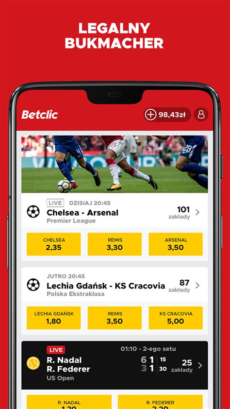 Zakłady bukmacherskie Betclic .
